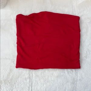 Brandy Melville red tube top